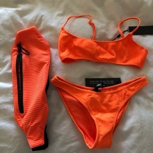 Triangle XS orange bikini